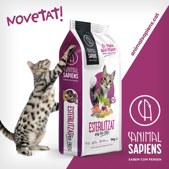 Nuevo pienso Animal Sapiens Gato