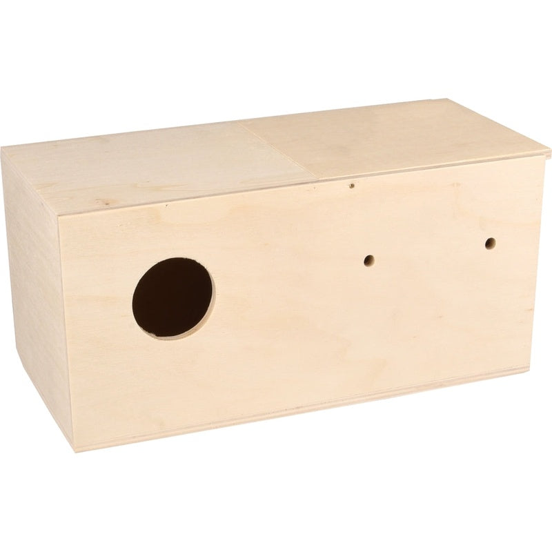 de madera para agapornis horitzontal