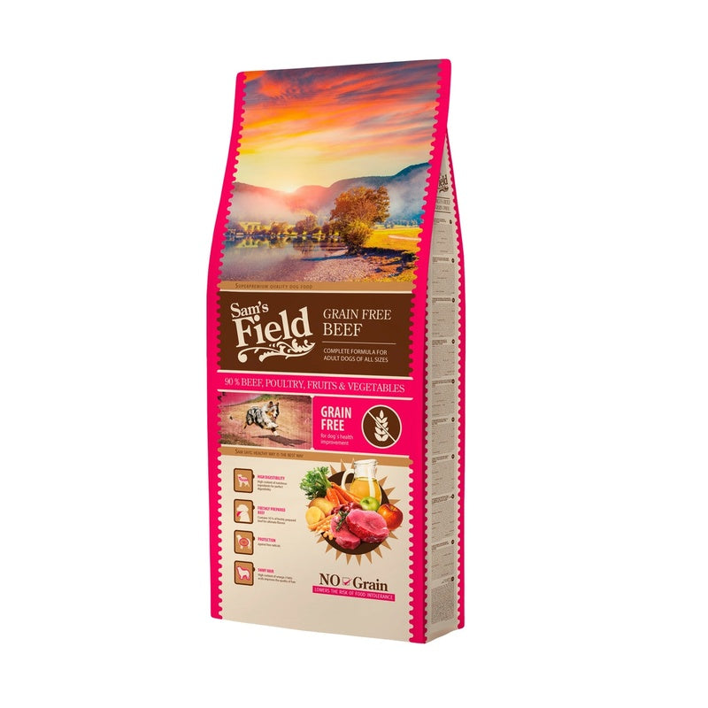 perro adult grain free ternera 2,5kg