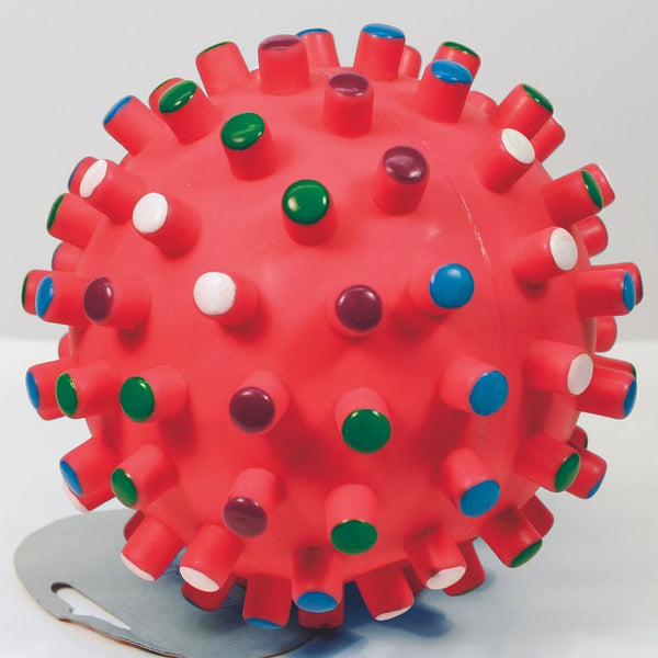 pelota vinil puntas de colores