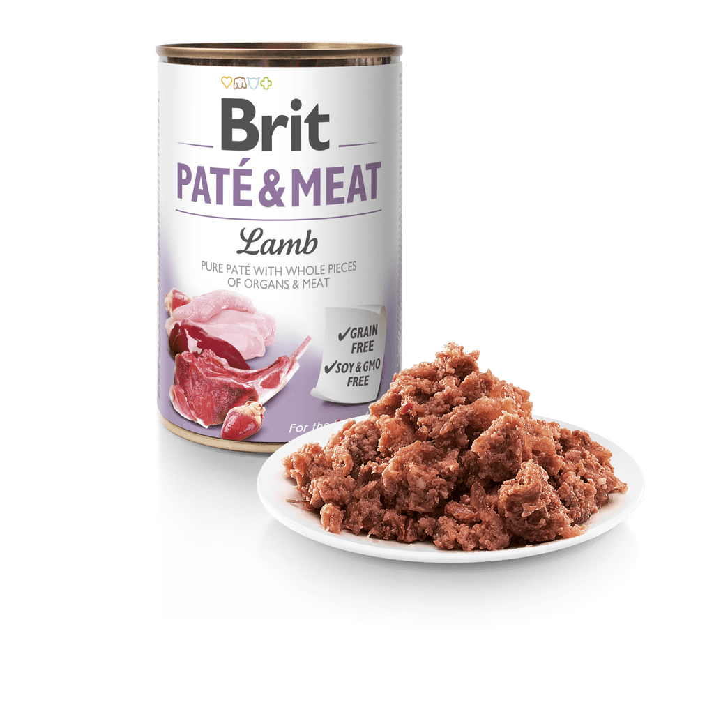 Brit DOG Grain Free Paté & Meat Cordero 400gr Imagen secundaria del producto
