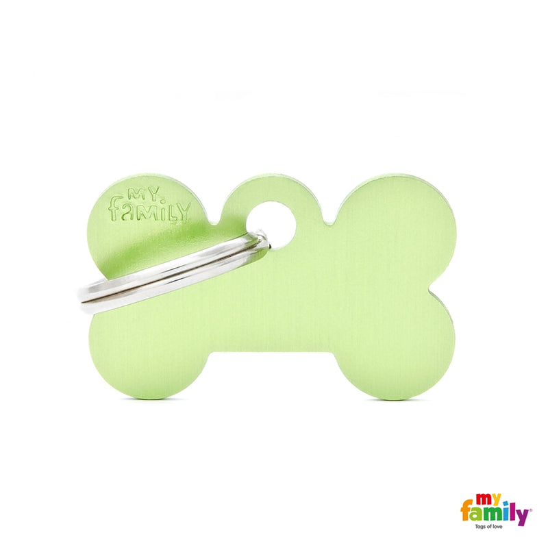 Básico aluminio hueso verde