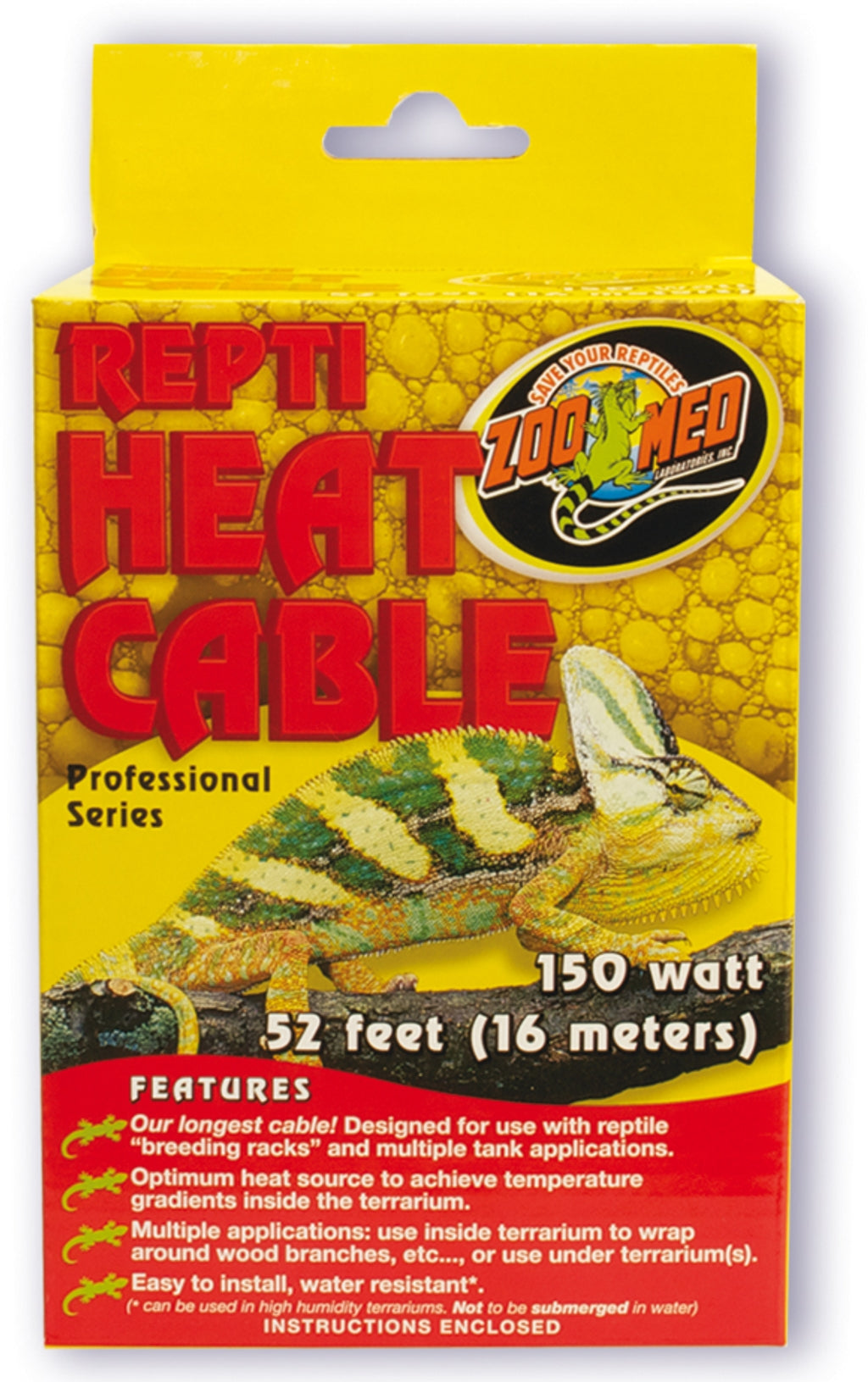 cable escalfador rèptils