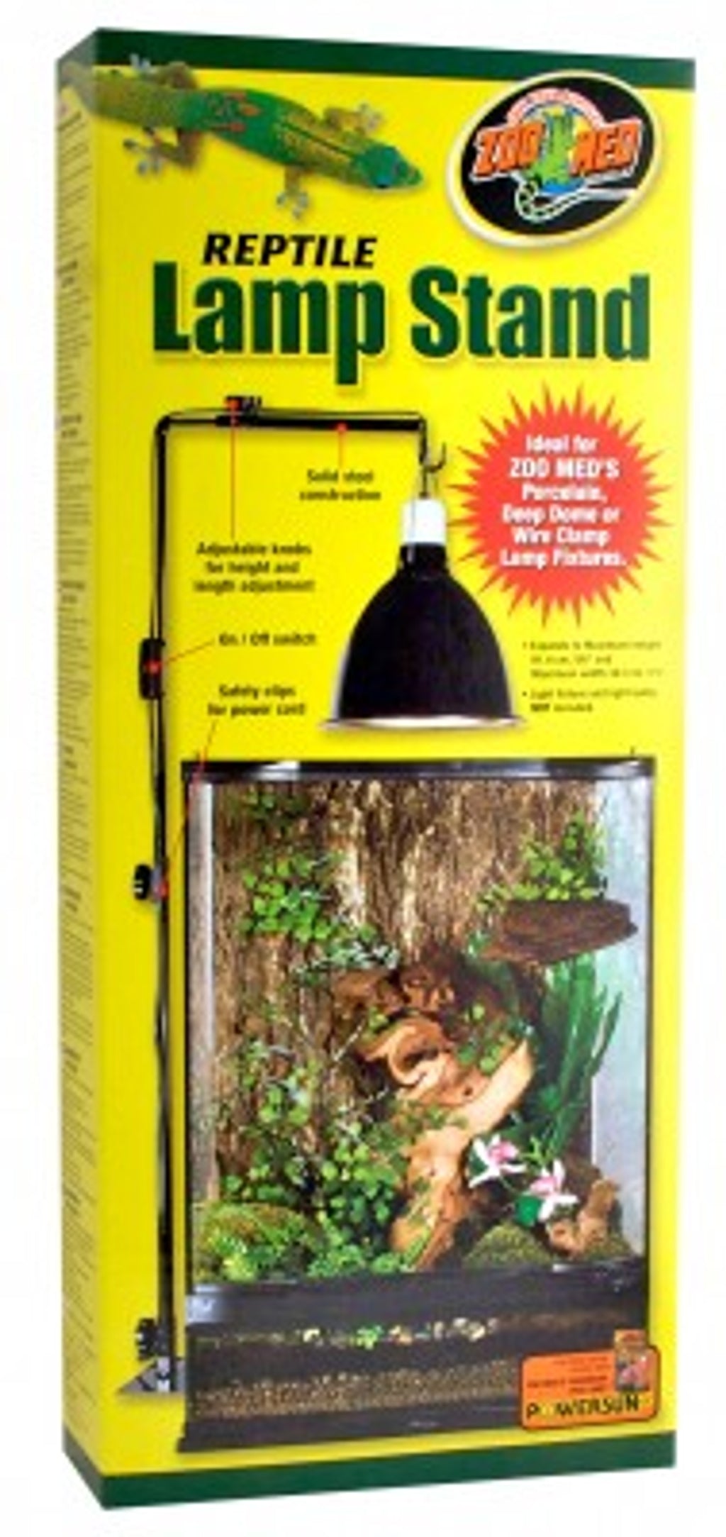 portabombillas para reptiles stand