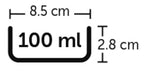 de roedor Aila cerámica ronda blanco 100ml
