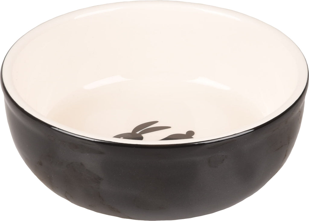 de rosegador Nala cerámica ronda negre i blanc 400 ml Imatge principal del producte