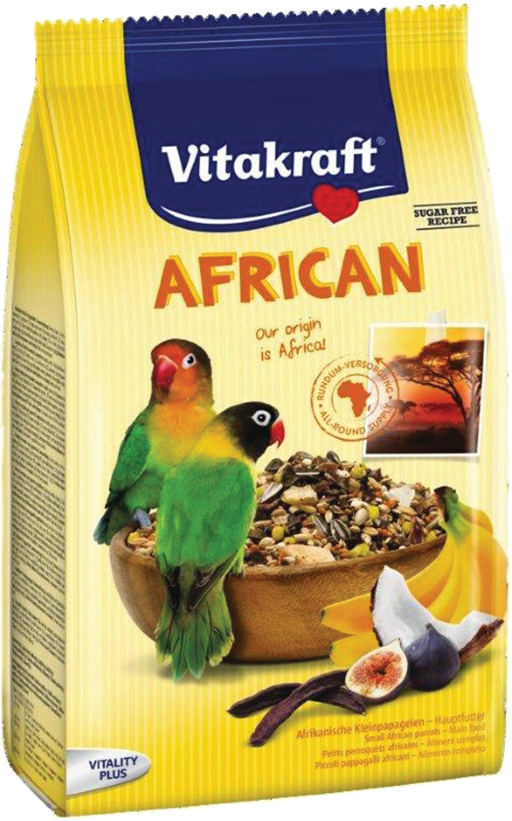 Menú african agaporni 750 g Imatge principal del producte