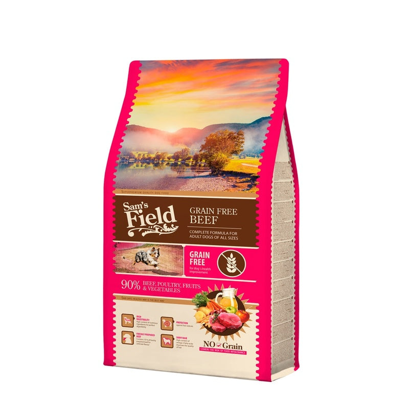 perro adult grain free ternera 2,5kg