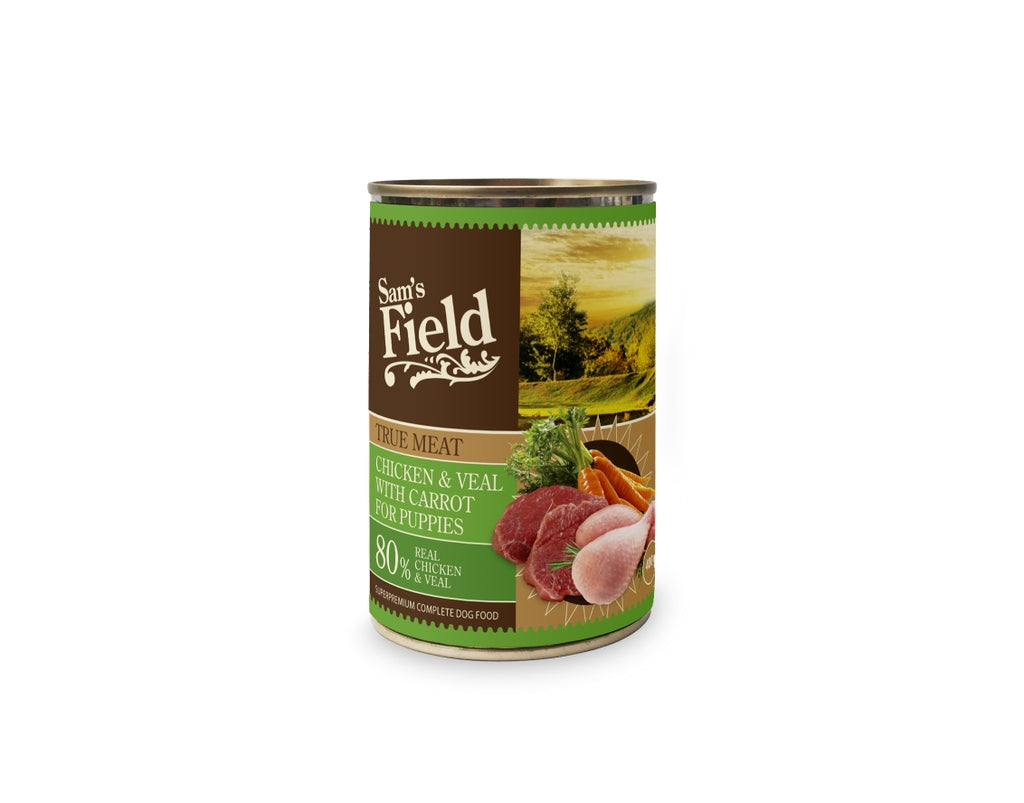 puppy pollo zanahoria lata 400gr Imagen principal del producto