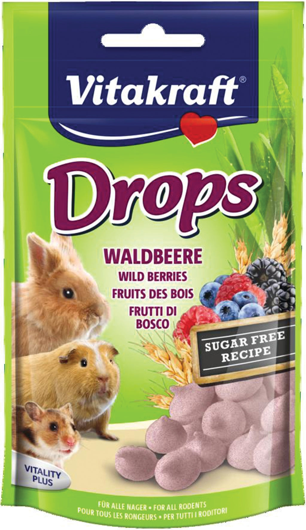 conejo drops de fruta 75gr Imagen principal del producto