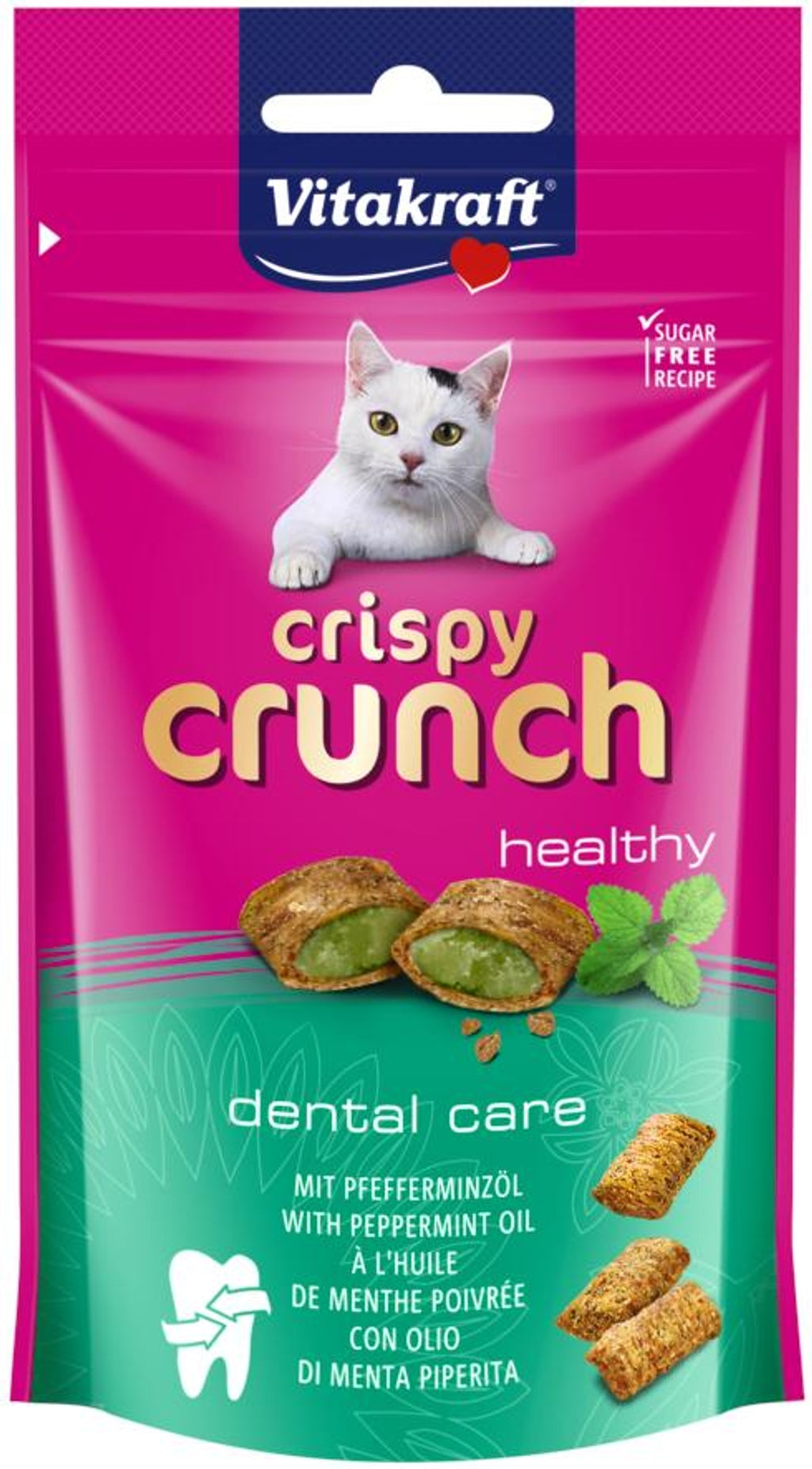 crispy crunchy dental gato 60gr Imagen principal del producto