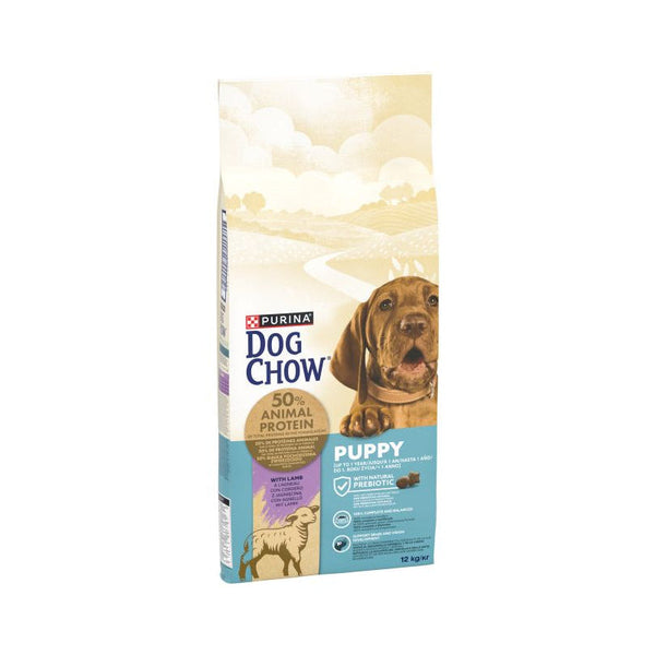 Purina Dog Chow Puppy con cordero pienso para cachorros 12 kg
