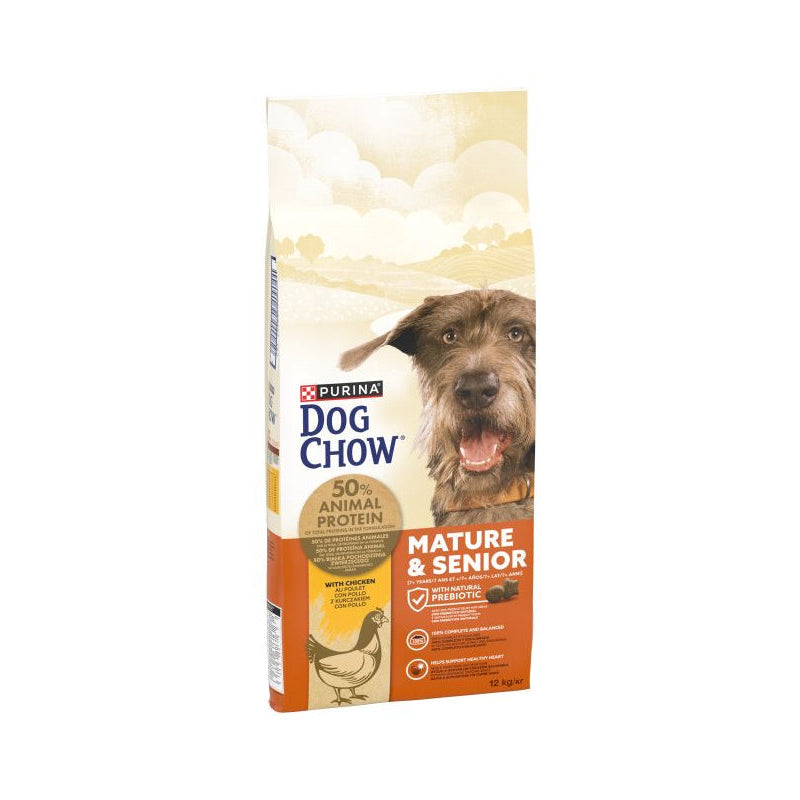 Purina Dog Chow Senior con pollo pienso para perros 12 kg