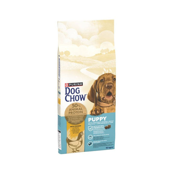 Purina Dog Chow Puppy con pollo pienso para cachorros 12 kg