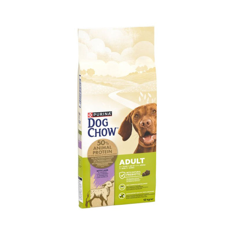 Purina Dog Chow Adult con cordero pienso para perros 12 kg