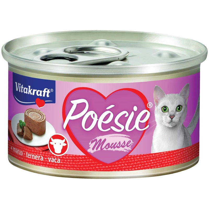 gat poesie mouses vedella llauna 85 g Imatge principal del producte