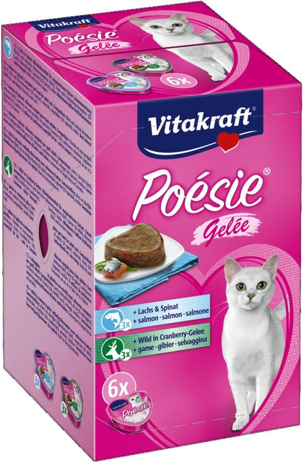 gato poesie gelatina pack (6x85gr) Imagen principal del producto
