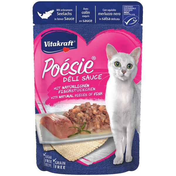 gato poesie delisauce abadejo sobre 85gr