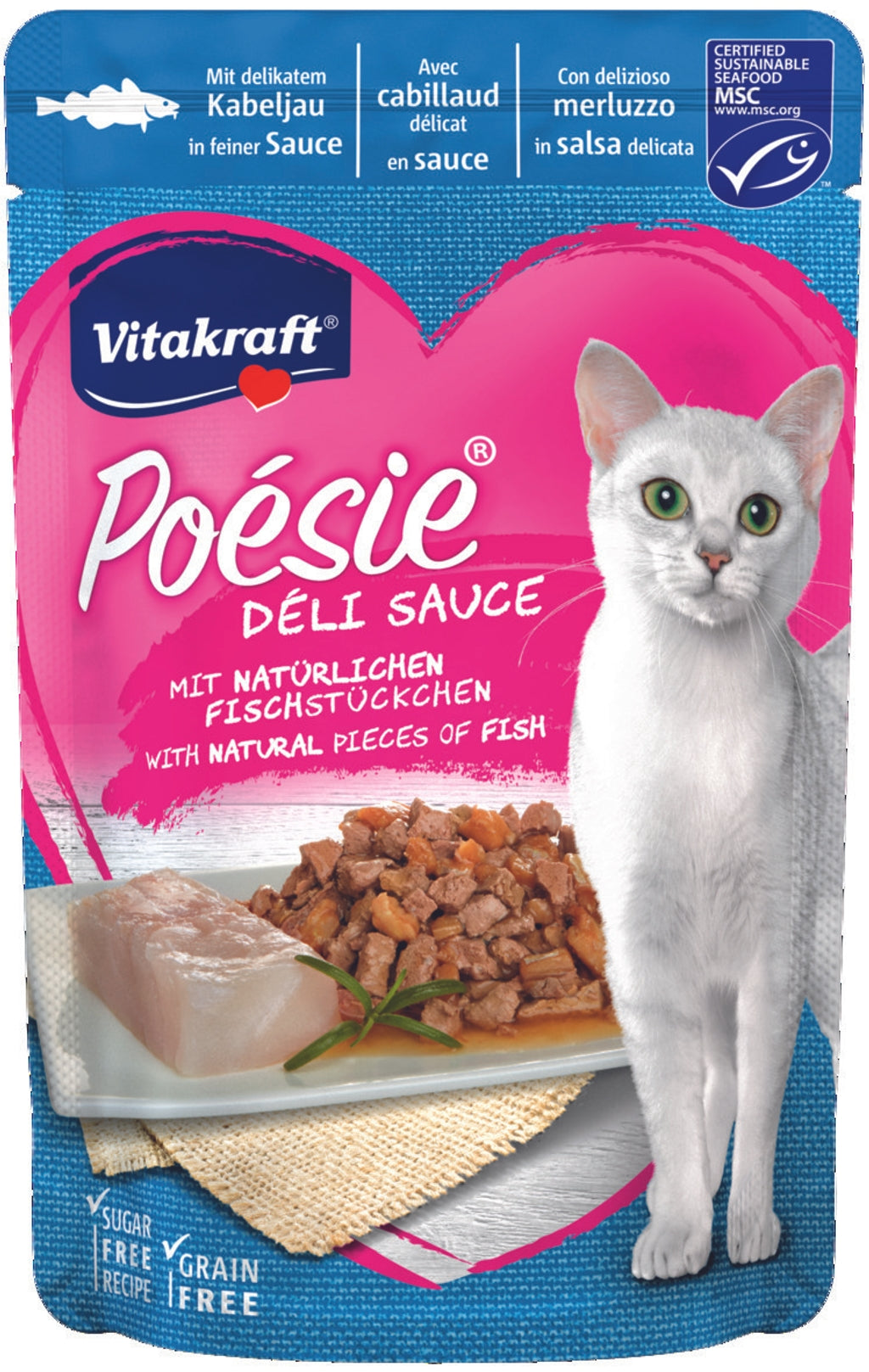gato poesie delisauce bacalao sobre 85gr