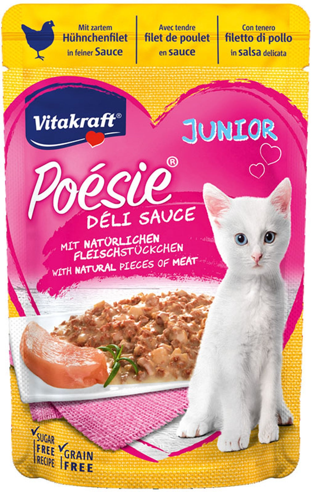 gat poesie delisauce júnior pollastre sobre 85 g