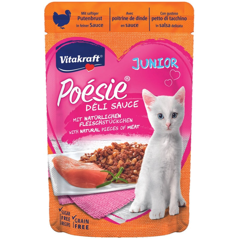 gat poesie delisauce júnior gall dindi sobre 85 g Imatge principal del producte