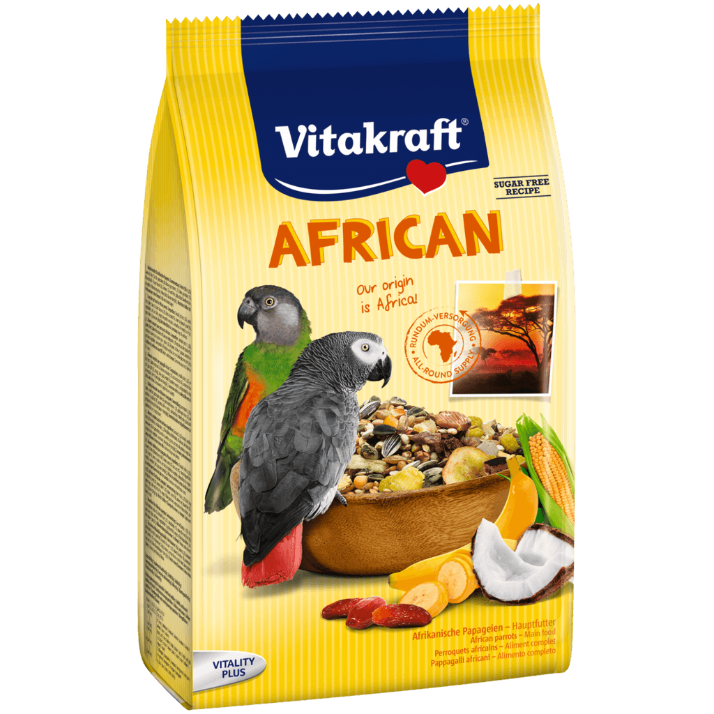 Menú loro gris africano 750g