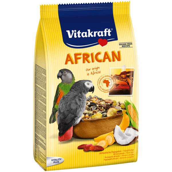 Menú loro gris africano 750g