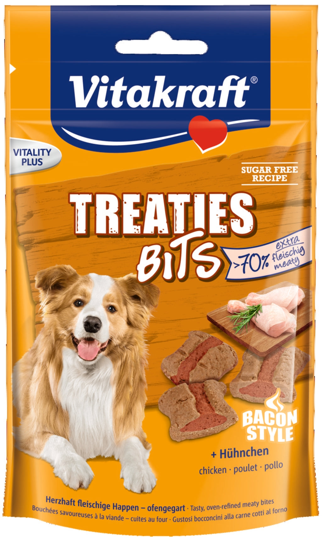 treatis pollastre i bacon 120 g Imatge principal del producte