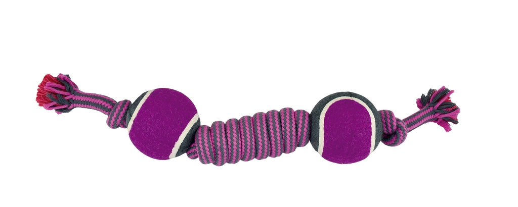 Nayeco Nudo amb 2 Pilotes de tenis Bicolor 38 cm Imatge secundària del producte
