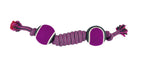 nudo amb 2 pilotes de tenis bicolor 38 cm