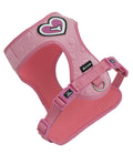3D heart of bone rosa M 35x45-55cm