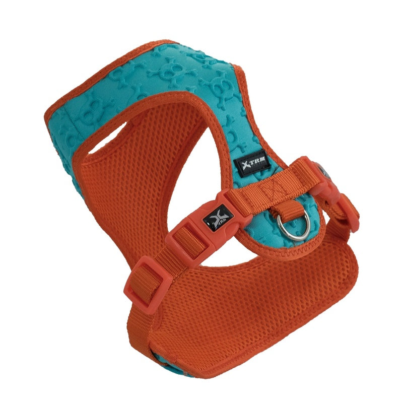 3D skulls azul S 40x55-65cm