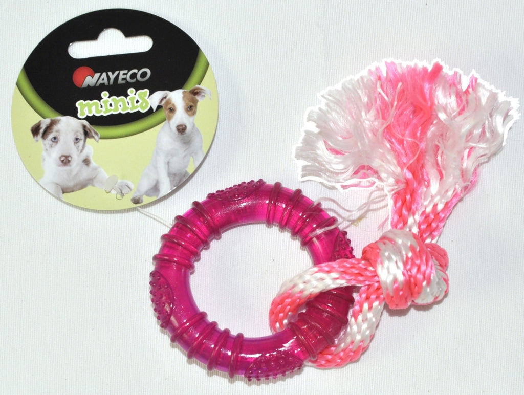 mini tpr aro con pinchos y cuerda 7cm 1u