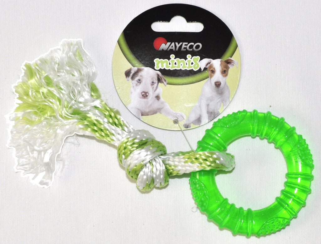 mini tpr aro con pinchos y cuerda 7cm 1u