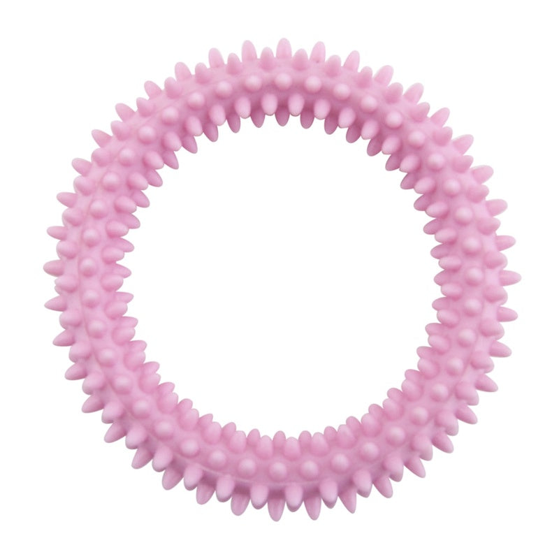 mini tpr anella amb pinchos rosa 11 cm 1o Imatge principal del producte