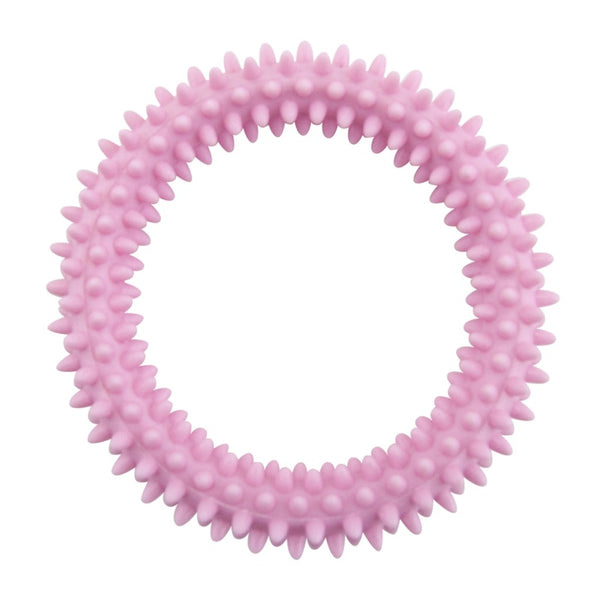 mini tpr aro con pinchos rosa 11cm 1u