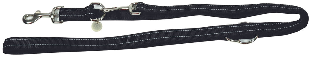 ensinistrament nylon reflectante negre 200x2,5 cm