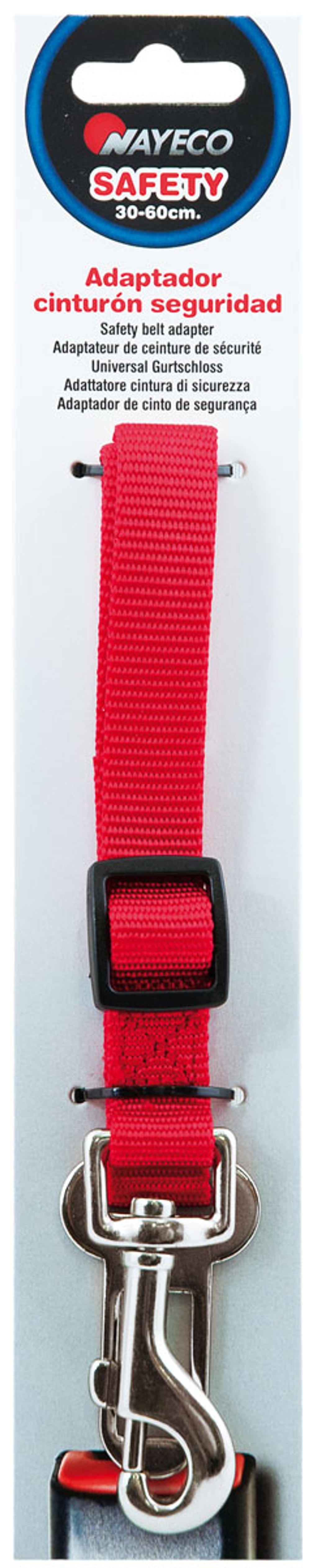 adaptador cinturón rojo 25mm