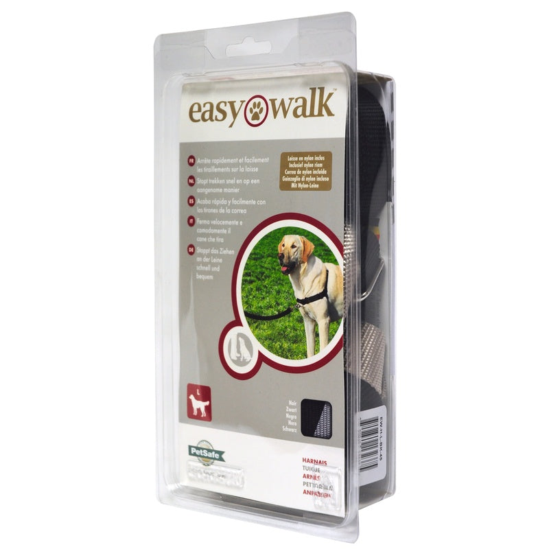 arnés easy walk negro M