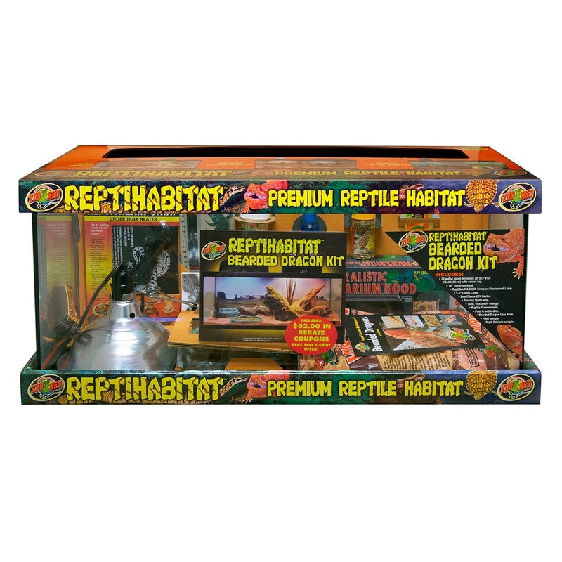 Reptihabitat kit pogona 76x30x30cm Imatge principal del producte