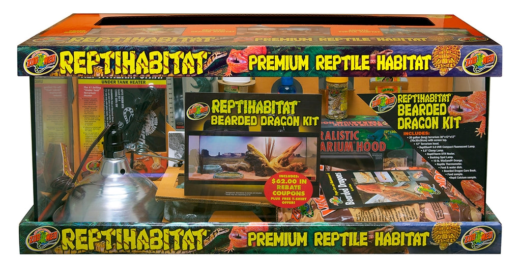 Reptihabitat kit pogona 76x30x30cm