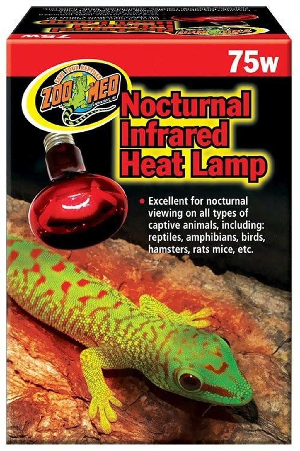 bombilla d'infrarrojos heat lamp 75w