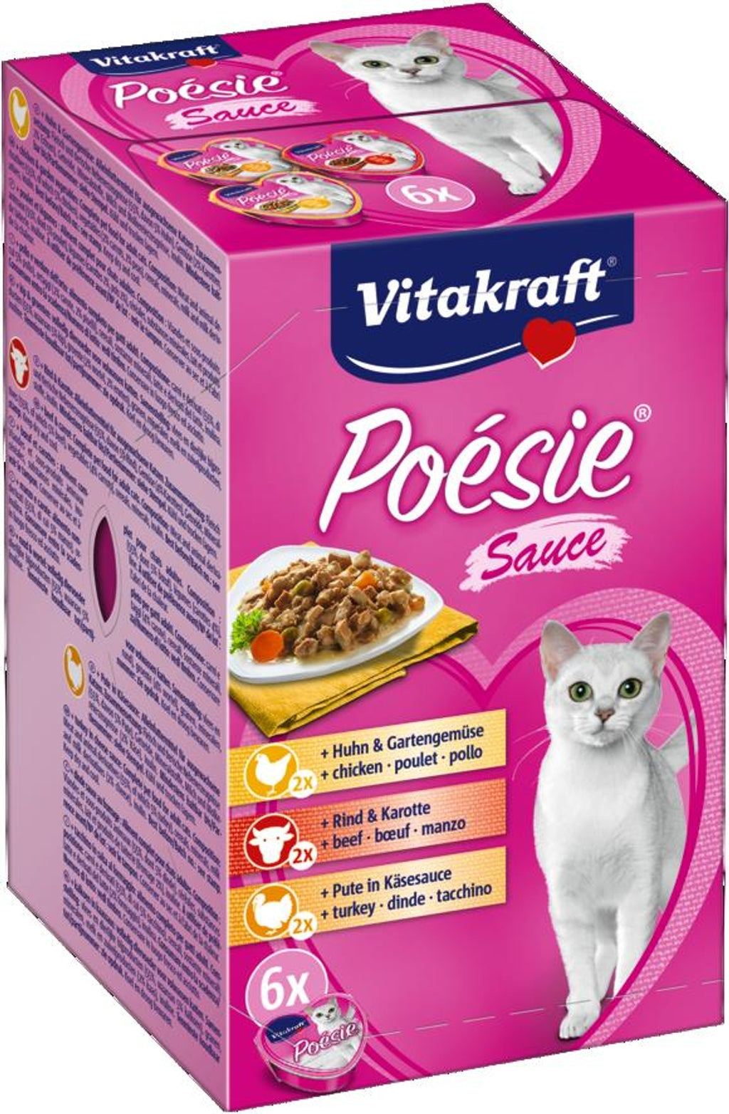 gato poesie salsa pack (6x85gr) Imagen principal del producto
