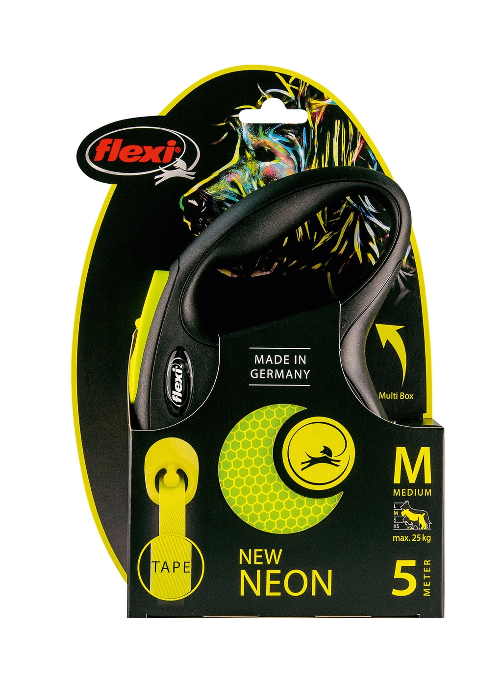 neon cinta amarillo M 5m