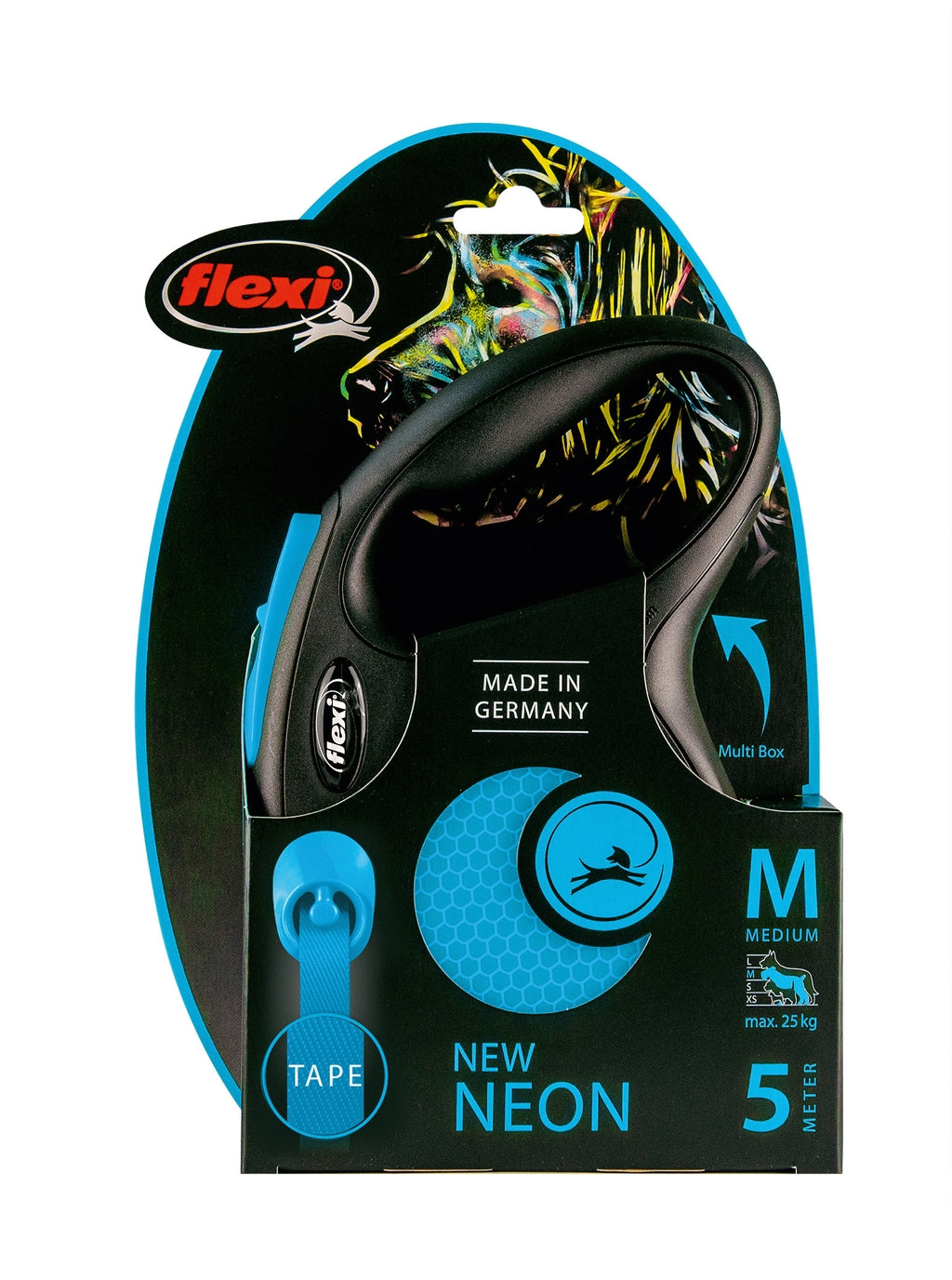 Flexi Neon Cinta Azul M 5 M 25 kg Imagen secundaria del producto