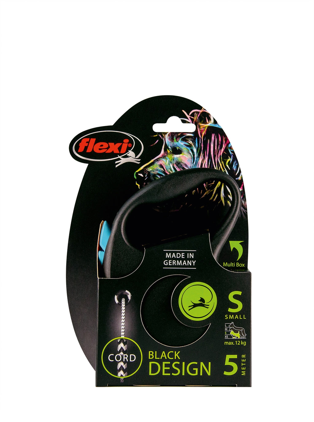 black design cordón blau S 5m 12 kg