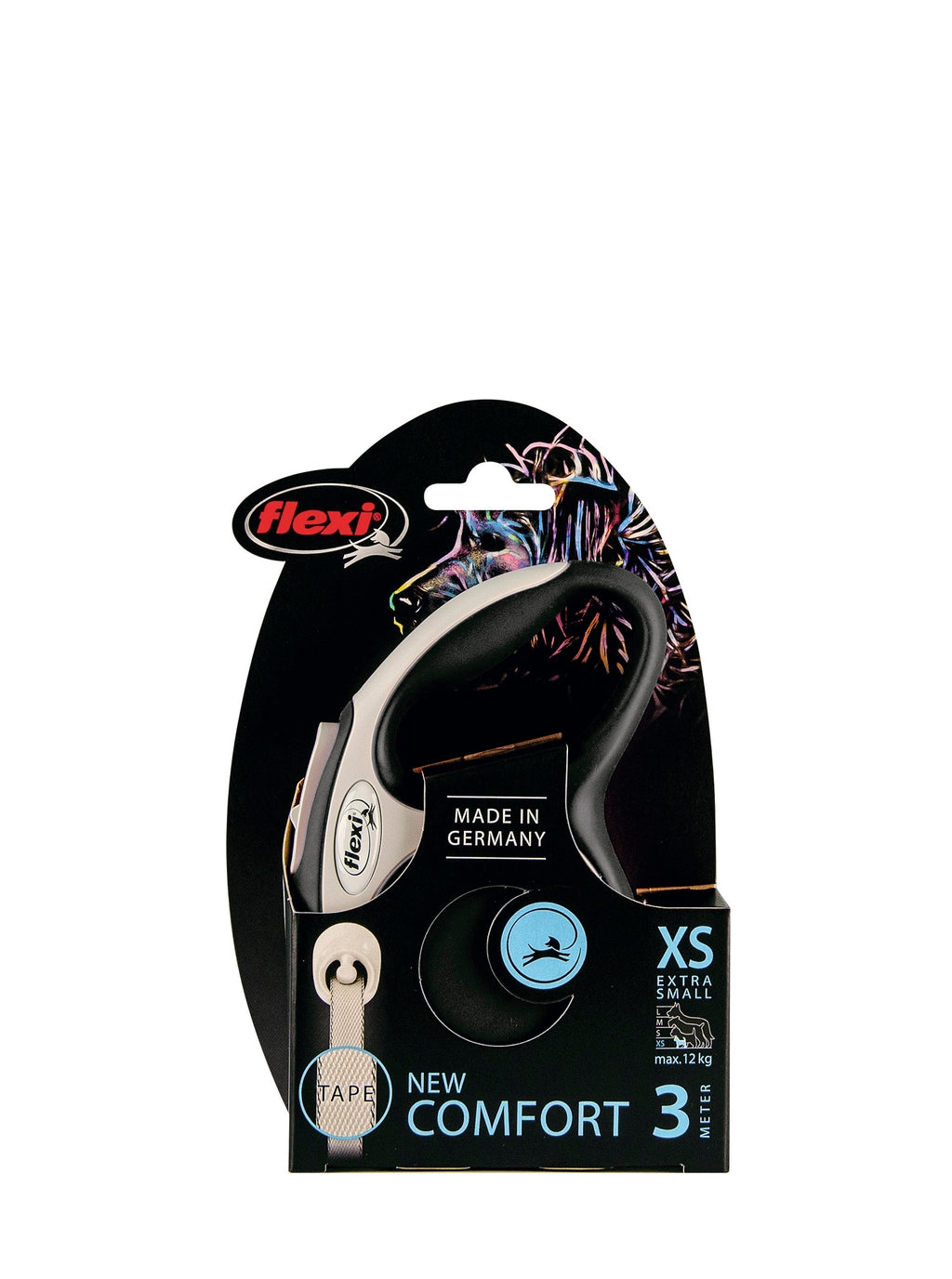 comfort cinta negro XS 3m 12kg