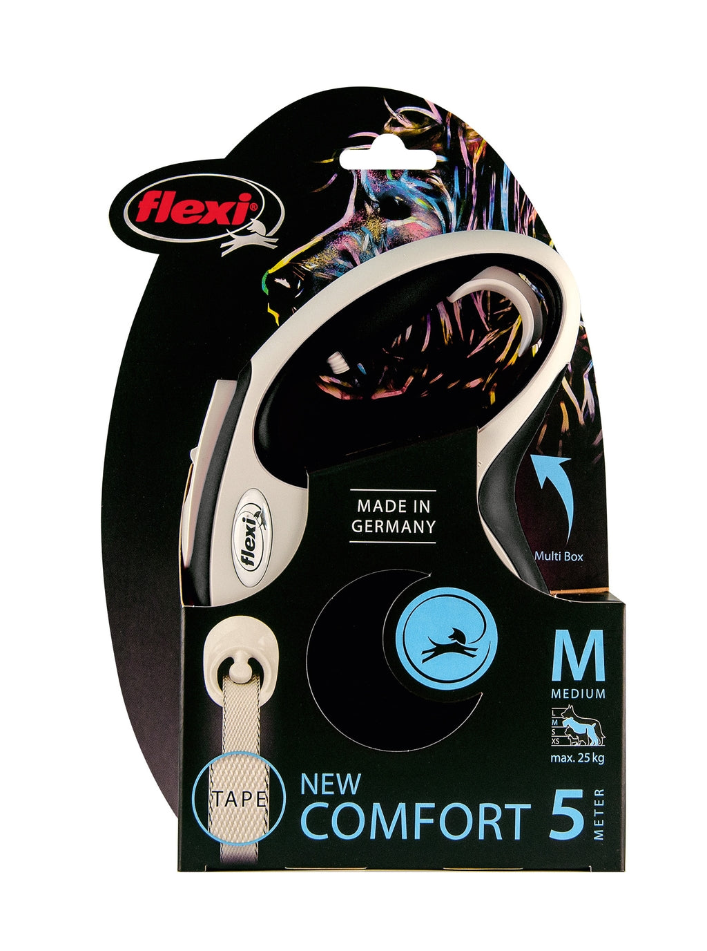 comfort cinta negro M 5m 25kg