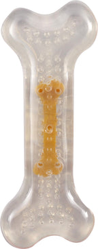 hueso tpr transparente pollo 12cm