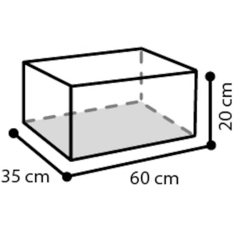 Trias 60x35x20cm